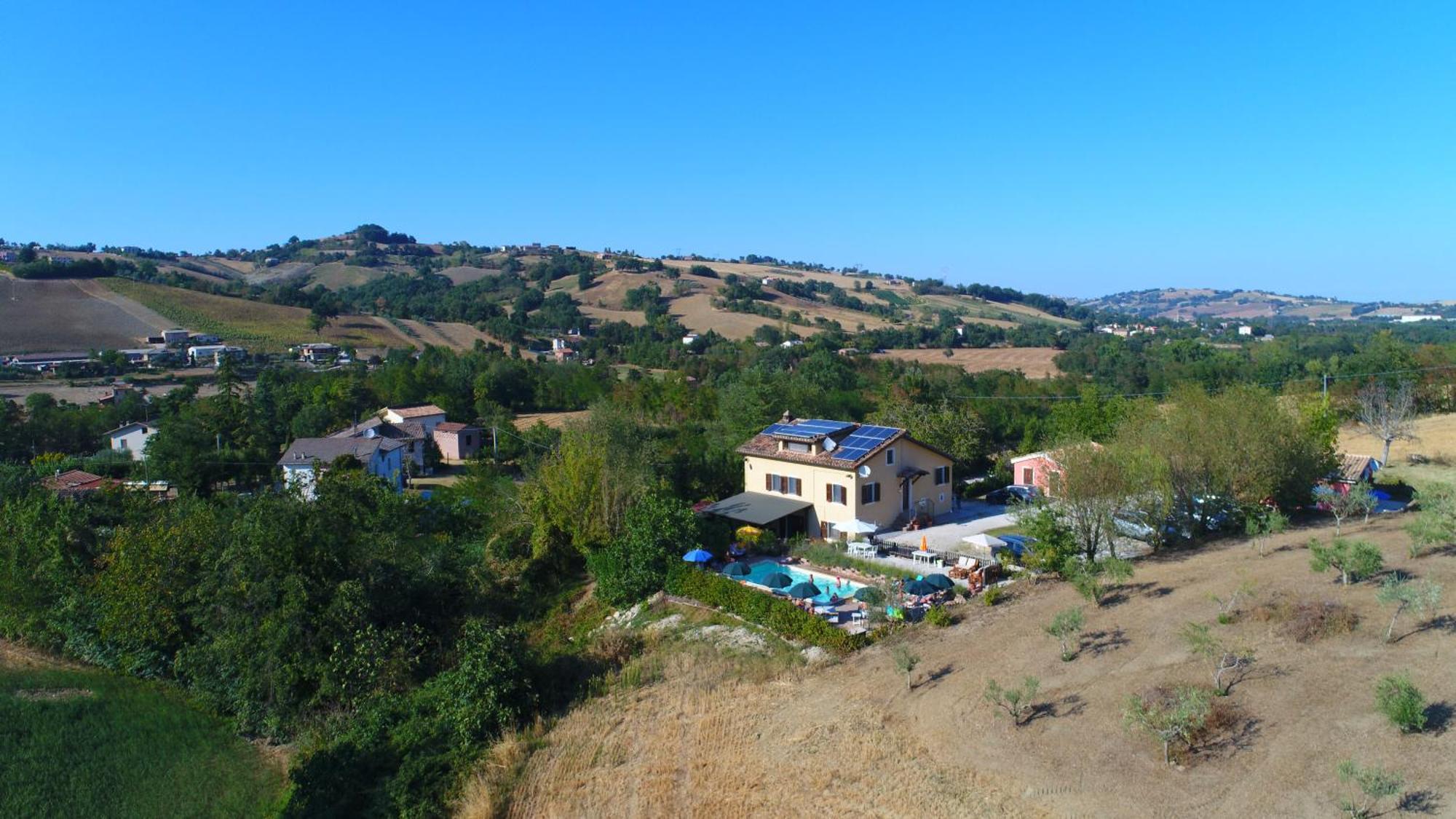 Country House Villa Sabrina San Ginesio Экстерьер фото